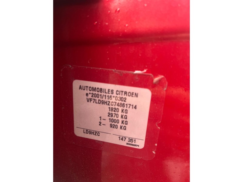 citroën c4 i sedán del año 2009