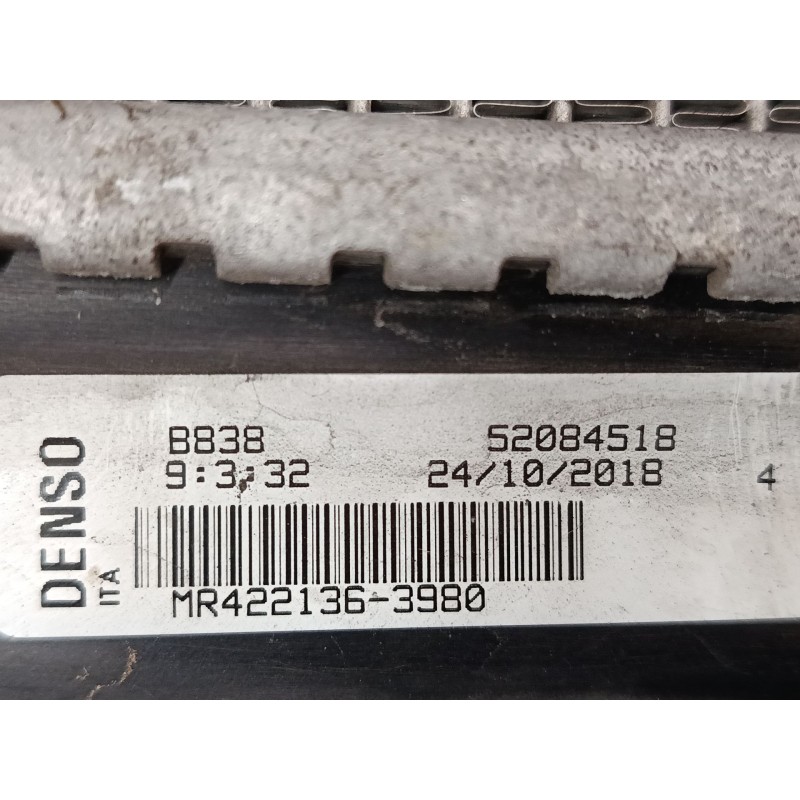 Recambio de radiador agua para jeep renegade suv (bu, b1, bv) 1.0 t-gdi referencia OEM IAM 52084518  