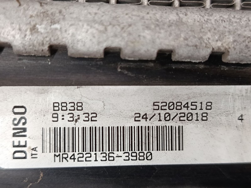 Recambio de radiador agua para jeep renegade suv (bu, b1, bv) 1.0 t-gdi referencia OEM IAM 52084518  