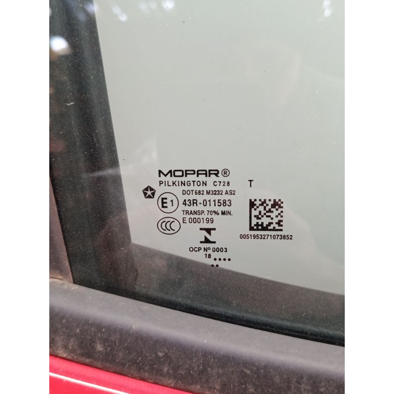 Recambio de puerta trasera derecha para jeep renegade suv (bu, b1, bv) 1.0 t-gdi referencia OEM IAM 68320674AA  