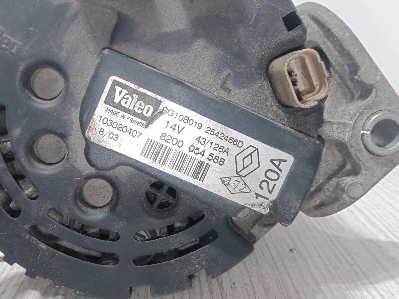 Recambio de alternador para renault scénic i monospace (ja0/1_, fa0_) 1.9 dci rx4 referencia OEM IAM 2542466D  