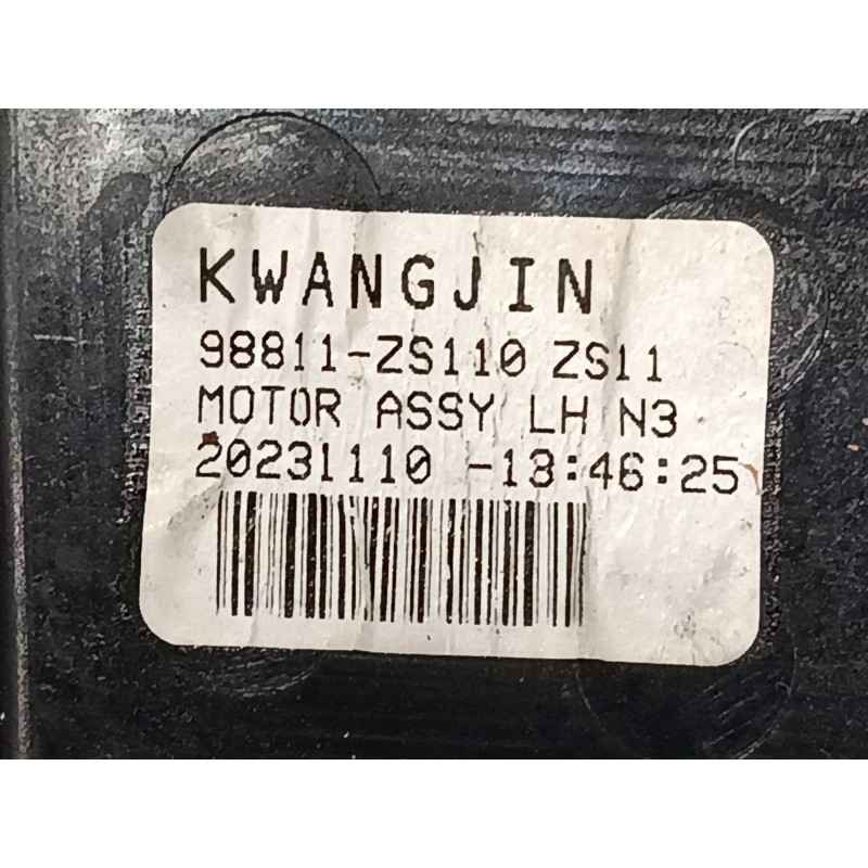 Recambio de elevalunas electrico delantero izquierdo para mg zs suv (azs1) 1.0 t-gdi referencia OEM IAM 98811ZS110  