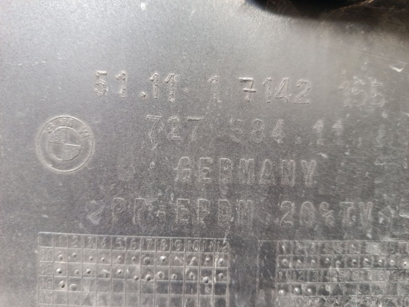 Recambio de paragolpes delantero para bmw 7 (e65, e66, e67) 730 i, li referencia OEM IAM 51117042706  