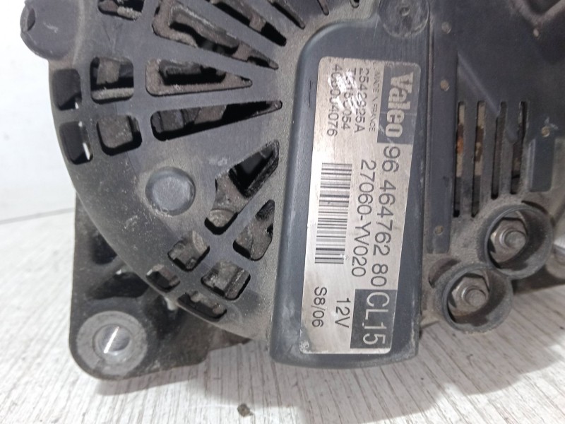 Recambio de alternador para peugeot 1007 (km_) 1.4 hdi referencia OEM IAM 9646476280  