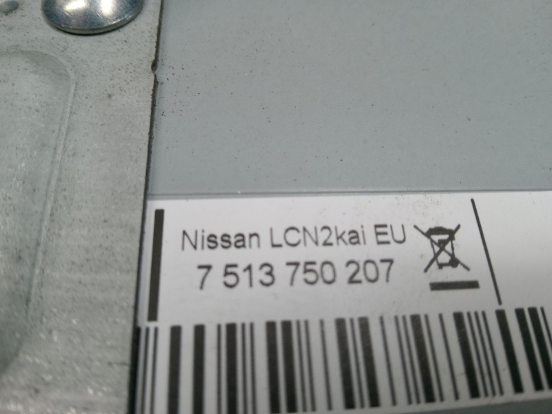 Recambio de pantalla multifuncion para nissan note (e12) 1.2 dig-s referencia OEM IAM 7513750207 259153VV2A 