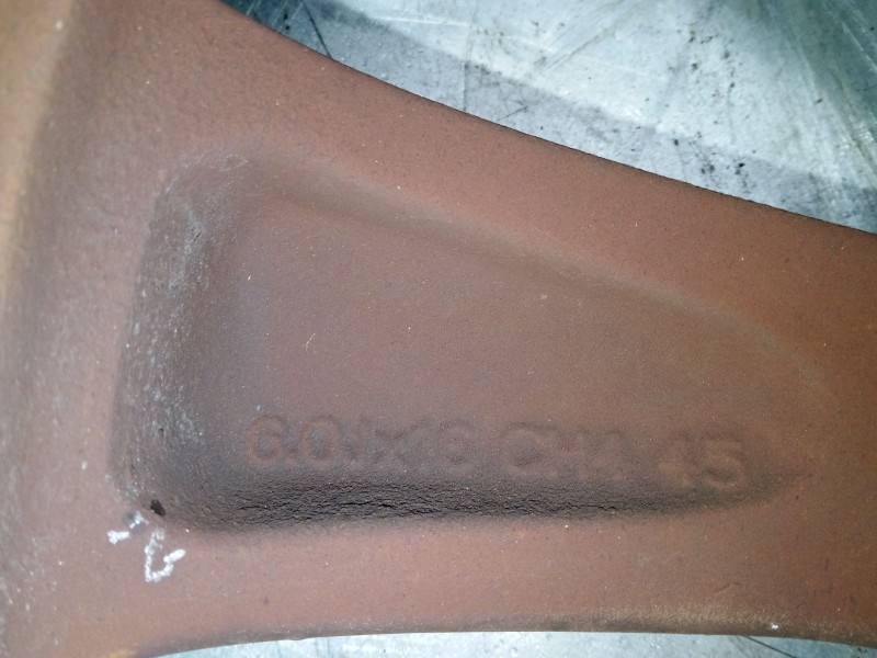 Recambio de llanta aluminio 16´´ para nissan note (e12) 1.2 dig-s referencia OEM IAM 403003VU1B  