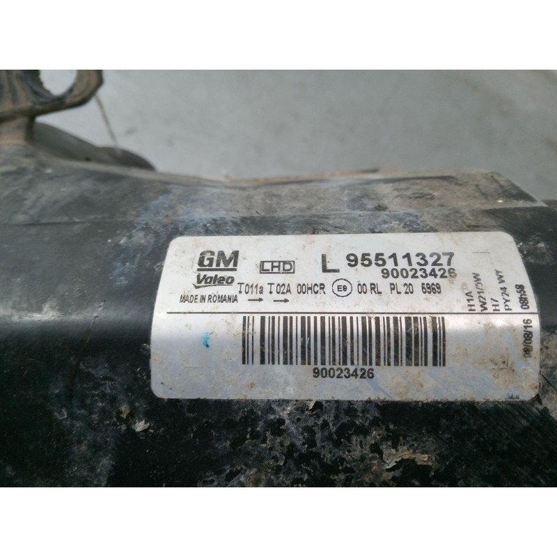 Recambio de faro izquierdo para opel corsa d (s07) 1.2 (l08, l68) referencia OEM IAM 95511327 90023426 