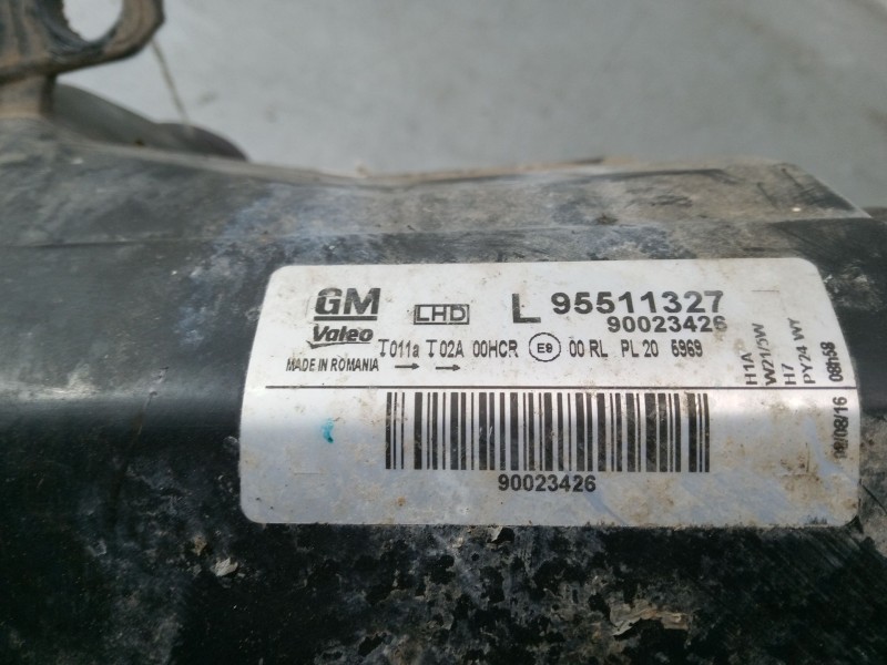 Recambio de faro izquierdo para opel corsa d (s07) 1.2 (l08, l68) referencia OEM IAM 95511327 90023426 