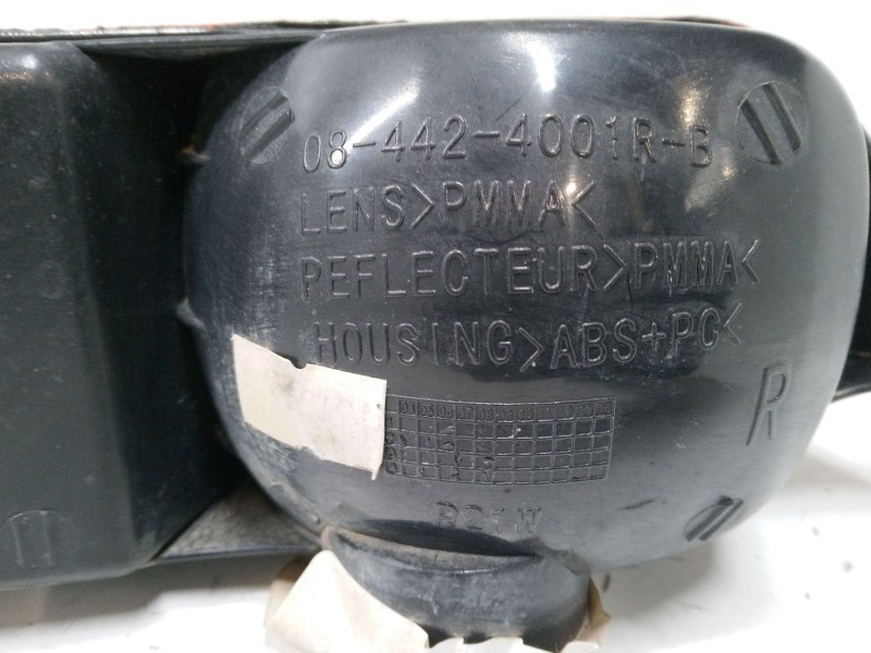 Recambio de catadioptrico trasero derecho para opel corsa c (x01) 1.2 (f08, f68) referencia OEM IAM 084424001RB  