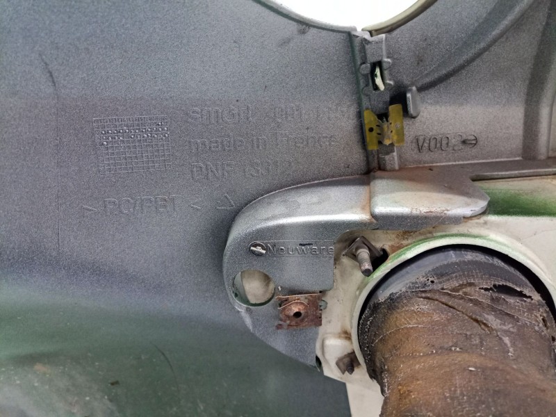 Recambio de paragolpes delantero para smart fortwo coupé (450) 0.8 cdi (450.300, 450.301, 450.302, 450.303, 450.306) referencia 