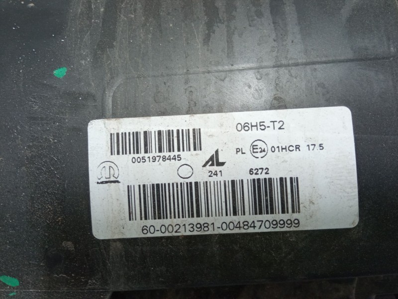 Recambio de faro izquierdo para fiat 500x (334_) 1.3 d multijet (334axh1a) referencia OEM IAM 51978445  