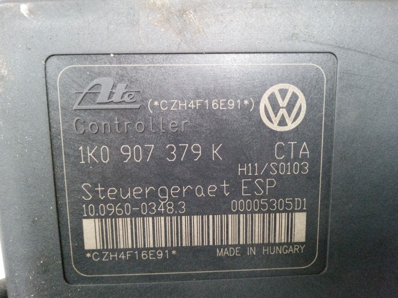 Recambio de abs para audi a3 (8p1) 2.0 fsi referencia OEM IAM 1K0614517H 1K0907379K 