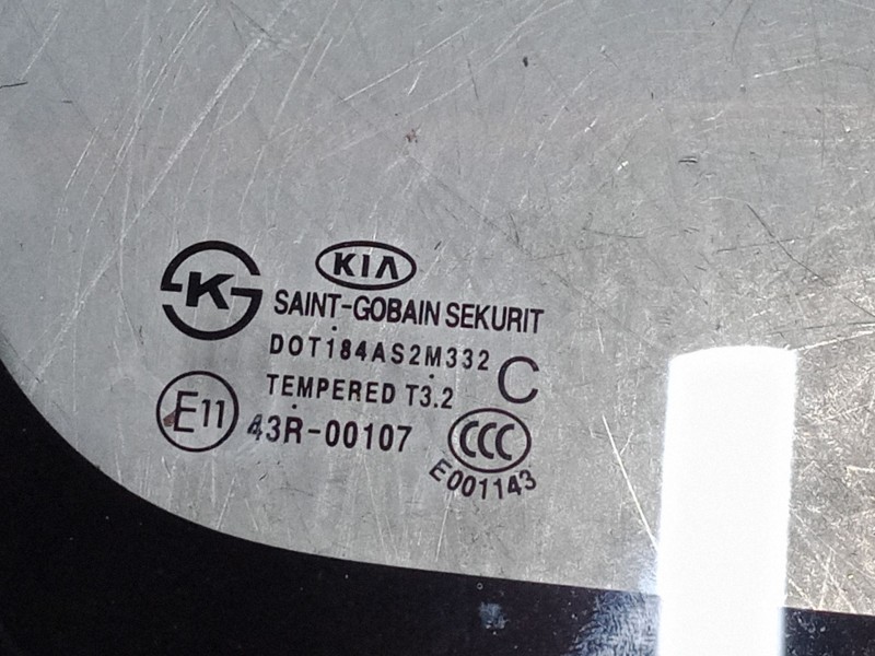 Recambio de luna custodia delantera derecha para kia rio iii (ub) 1.1 crdi referencia OEM IAM 861801W000  