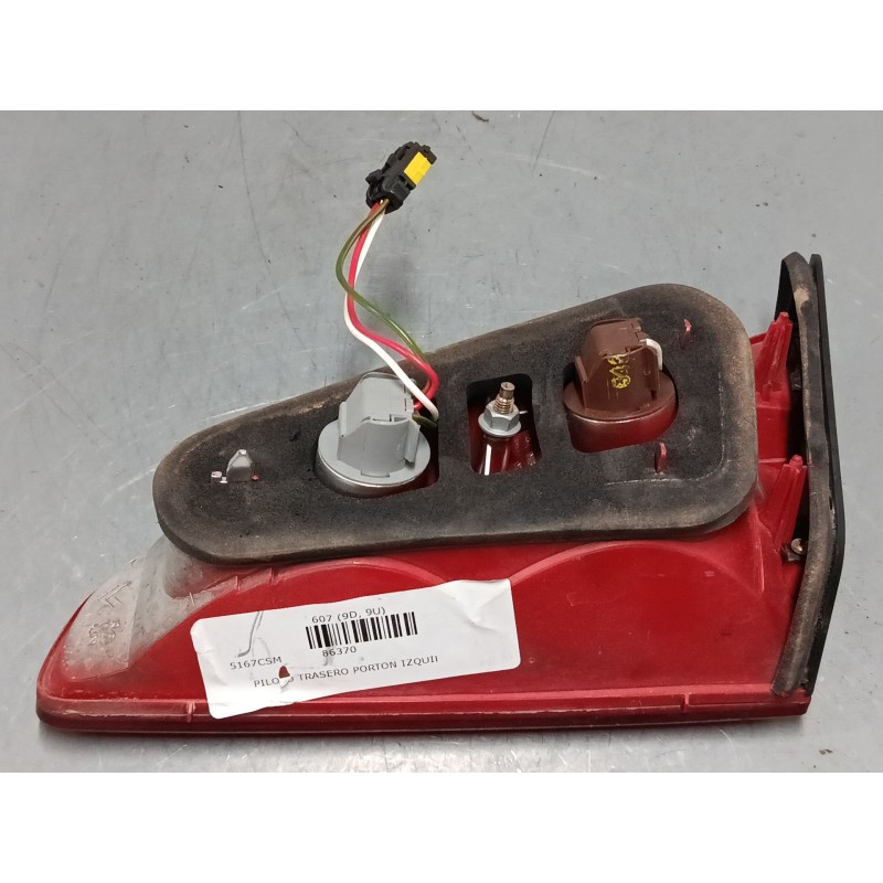 Recambio de piloto trasero porton izquierdo para peugeot 607 (9d, 9u) 2.2 hdi referencia OEM IAM 6350N2  