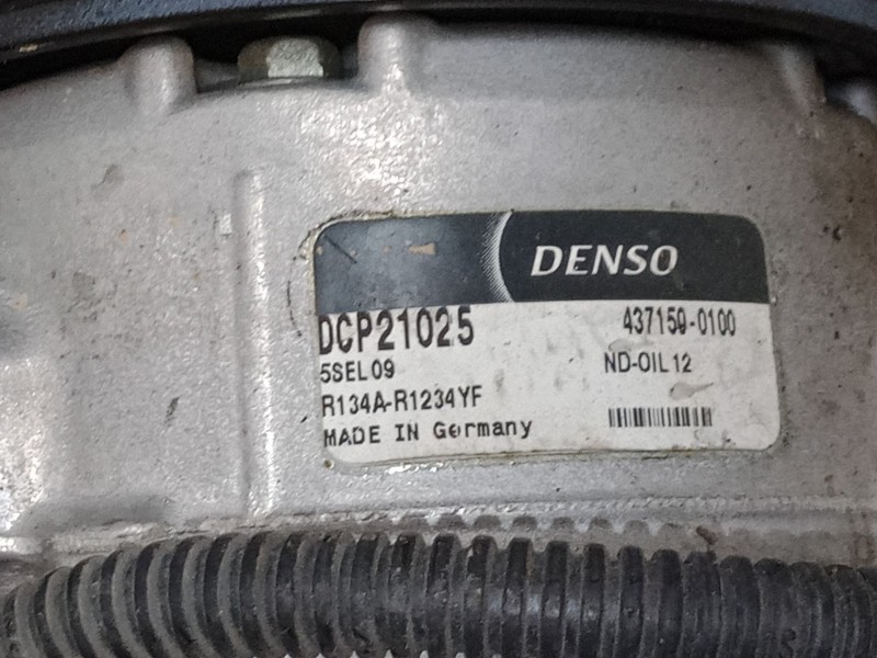 Recambio de compresor a/a para peugeot 208 i (ca_, cc_) 1.2 vti 82 referencia OEM IAM 9822184980 Dcp21025 