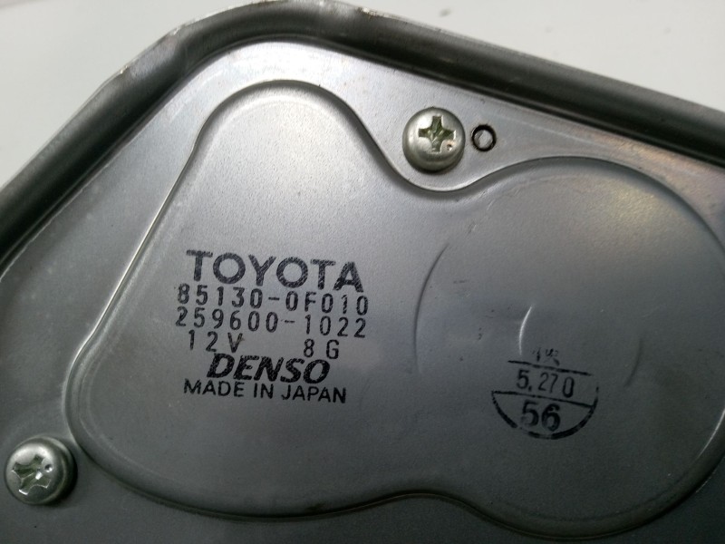 Recambio de motor limpia trasero para toyota corolla verso (zer_, zze12_, r1_) 1.8 (znr11_) referencia OEM IAM 851300F010  