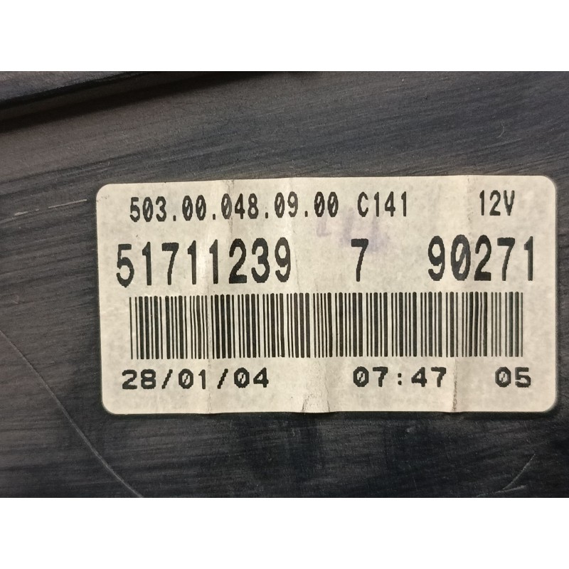 Recambio de cuadro instrumentos para fiat panda / panda classic (169_) 1.2 (169.axb11, 169.axb1a) referencia OEM IAM   