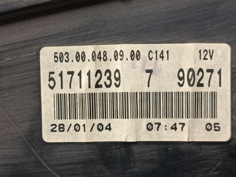 Recambio de cuadro instrumentos para fiat panda / panda classic (169_) 1.2 (169.axb11, 169.axb1a) referencia OEM IAM   