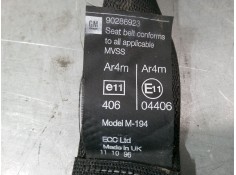 Recambio de cinturon seguridad trasero izquierdo para opel astra f hatchback (t92) 1.6 i 16v (f08, m08, f68, m68) referencia OEM 2