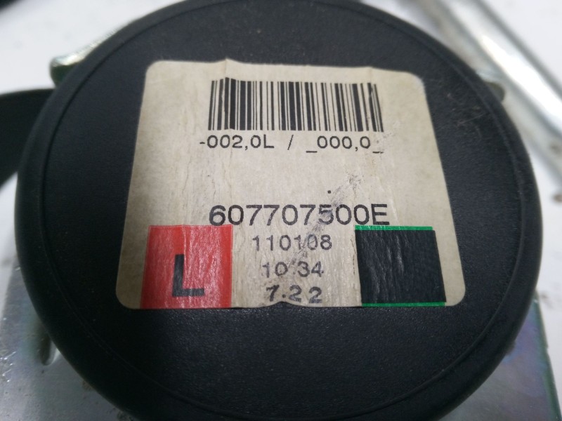 Recambio de cinturon seguridad delantero izquierdo para opel corsa d (s07) 1.2 (l08, l68) referencia OEM IAM   