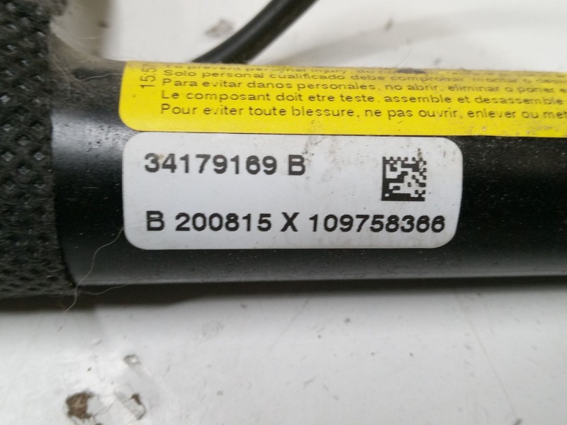 Recambio de cinturon seguridad delantero izquierdo para fiat 500x (334_) 1.3 d multijet (334axh1a) referencia OEM IAM   