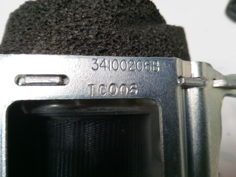 Recambio de cinturon seguridad trasero derecho para fiat 500x (334_) 1.3 d multijet (334axh1a) referencia OEM IAM   