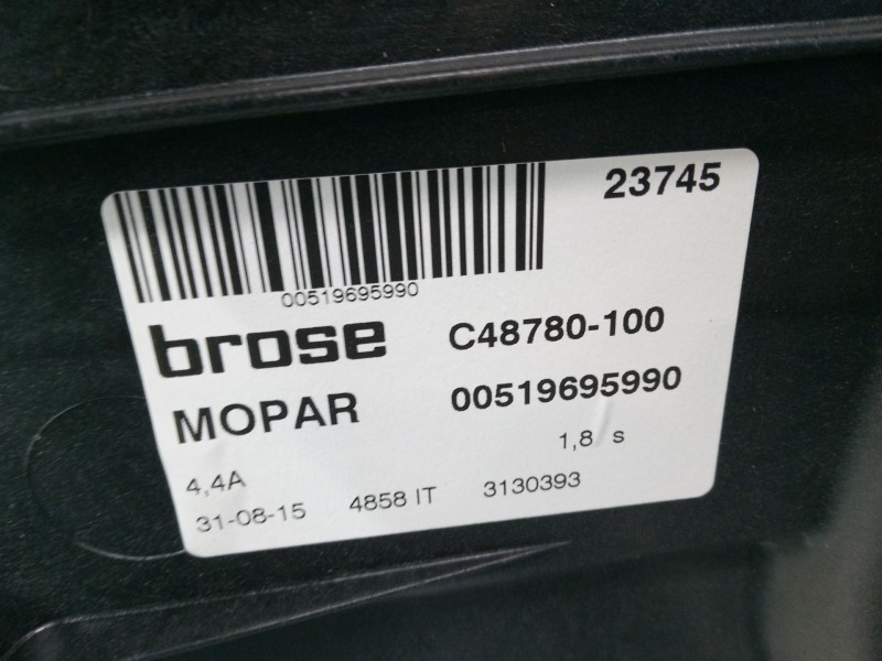 Recambio de elevalunas electrico trasero izquierdo para fiat 500x (334_) 1.3 d multijet (334axh1a) referencia OEM IAM   