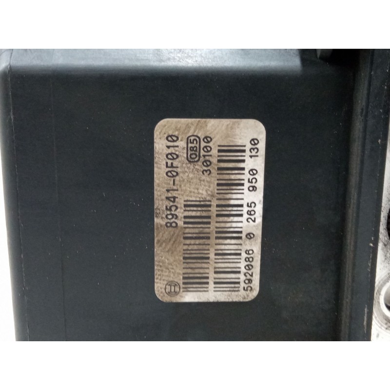 Recambio de abs para toyota corolla verso (zer_, zze12_, r1_) 1.8 (znr11_) referencia OEM IAM 445400F010 0265950130 895410F010