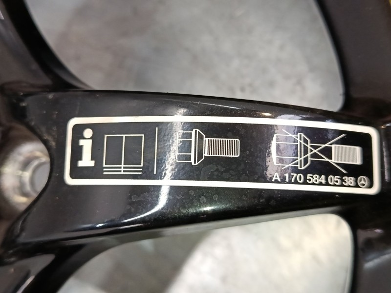 Recambio de rueda de repuesto para mercedes-benz clase c coupé (cl203) c 220 cdi (203.708) referencia OEM IAM A2034012002  