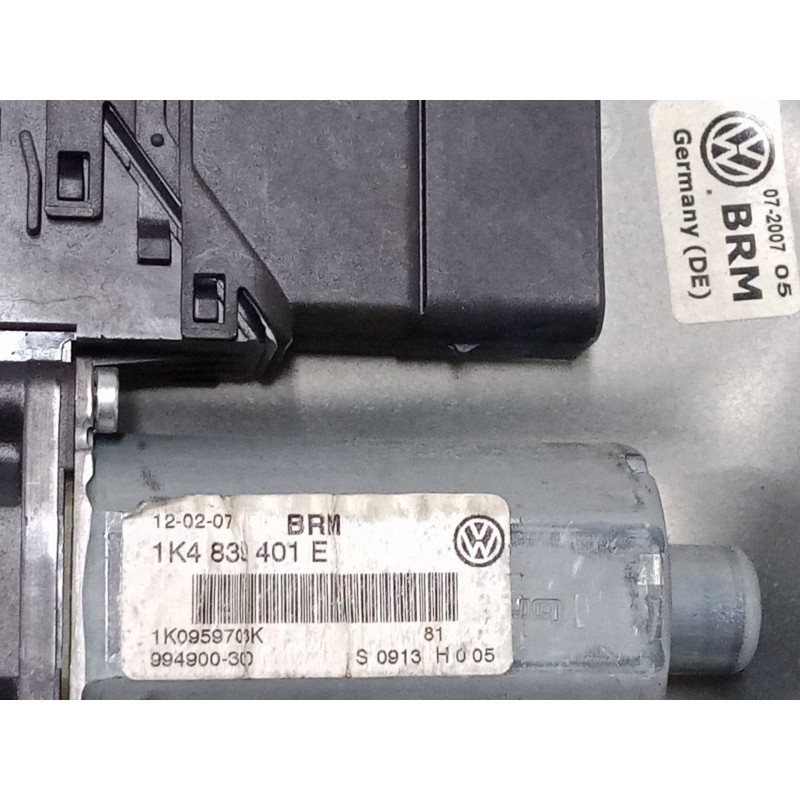 Recambio de elevalunas electrico trasero izquierdo para volkswagen golf v (1k1) 1.9 tdi referencia OEM IAM 1K4839461A  