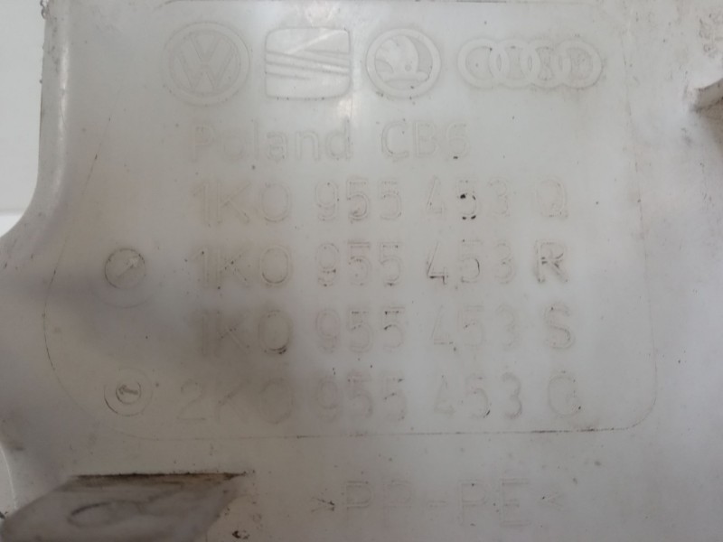 Recambio de deposito limpiaparabrisas para skoda yeti (5l) 2.0 tdi referencia OEM IAM 1K0955453Q  