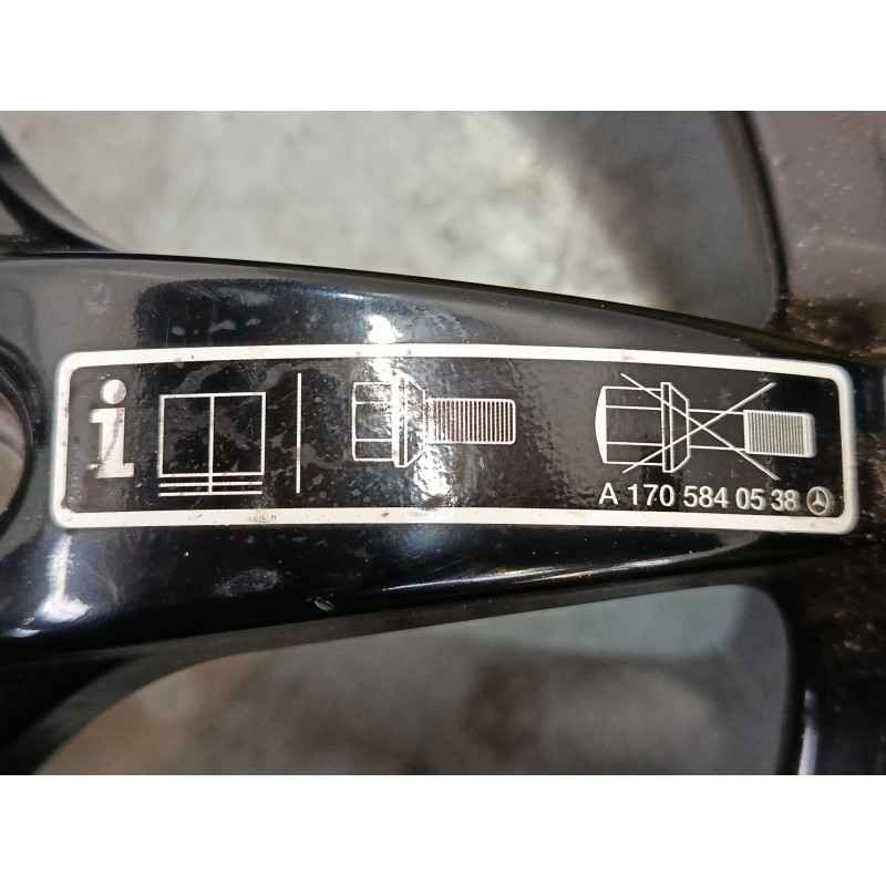 Recambio de rueda de repuesto para mercedes-benz clase c coupé (cl203) c 180 kompressor (203.746) referencia OEM IAM 2034012002 