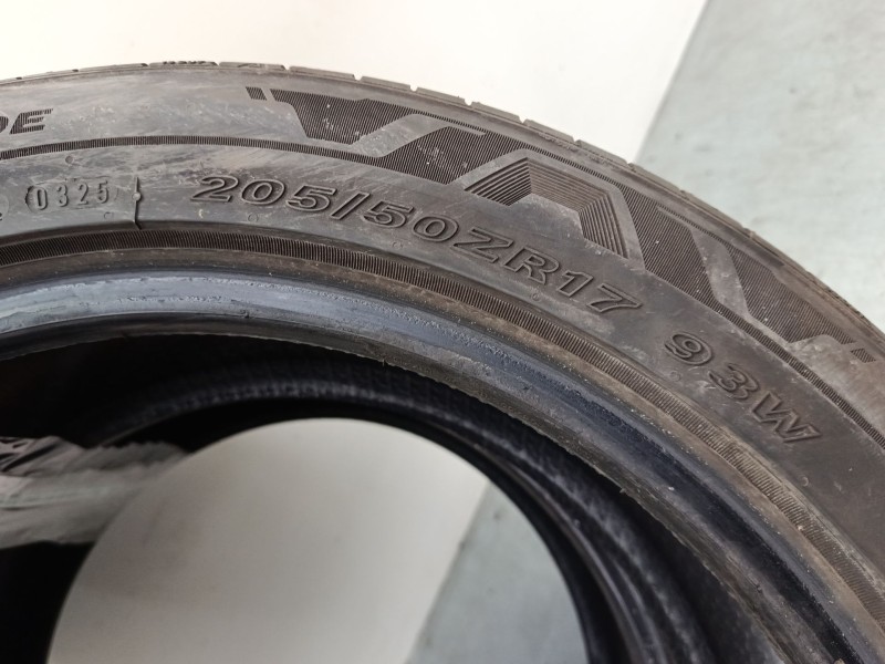 Recambio de neumaticos 205/50 r17 93w para renault megane iii hatchback (bz0/1_, b3_) 1.5 dci referencia OEM IAM   