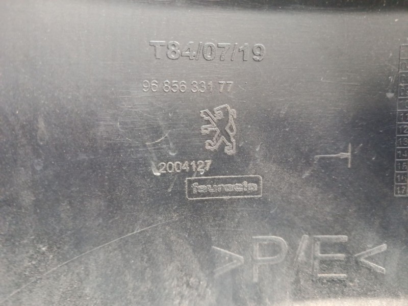 Recambio de paragolpes trasero para peugeot 3008 i monospace (0u_) 2.0 hdi referencia OEM IAM 7410JP  