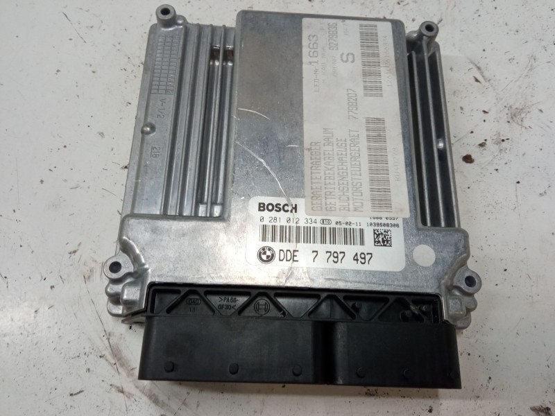 Recambio de centralita motor uce para bmw 3 (e90) 320 d referencia OEM IAM DDE7797497 0281012334 