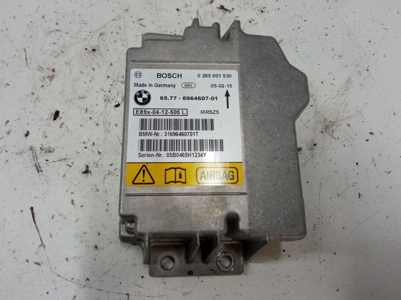 Recambio de centralita airbag para bmw 3 (e90) 320 d referencia OEM IAM 0285001530 31696460701T 