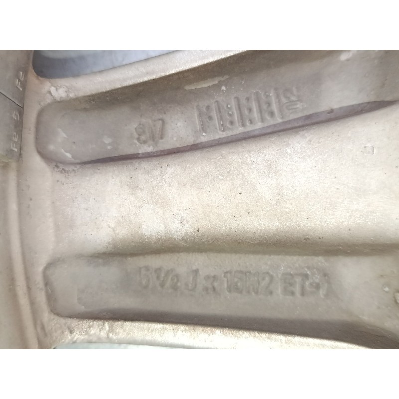 Recambio de llanta alumino 15´´ para smart fortwo coupé (450) 0.8 cdi (450.300, 450.301, 450.302, 450.303, 450.306) referencia O