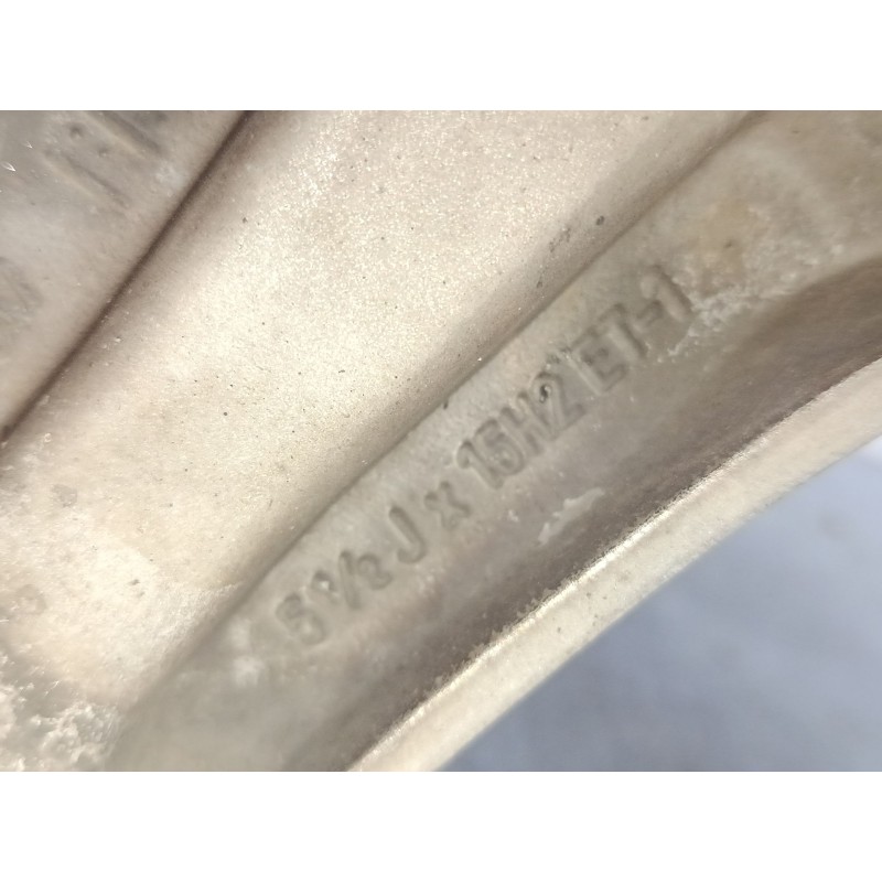 Recambio de llanta alumino 15´´ para smart fortwo coupé (450) 0.8 cdi (450.300, 450.301, 450.302, 450.303, 450.306) referencia O