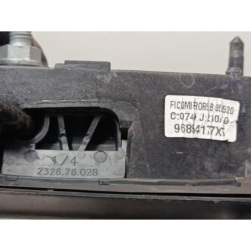 Recambio de retrovisor electrico derecho abatible para peugeot 3008 i monospace (0u_) 2.0 hdi referencia OEM IAM 96854177XT  