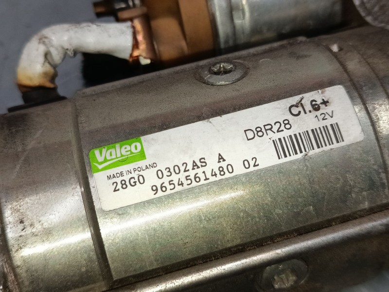 Recambio de motor arranque para peugeot 3008 i monospace (0u_) 2.0 hdi referencia OEM IAM   