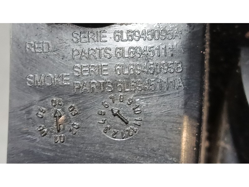 Recambio de piloto trasero izquierdo para seat ibiza iii (6l1) 1.4 16v referencia OEM IAM 6L6945095A 6l6945111 