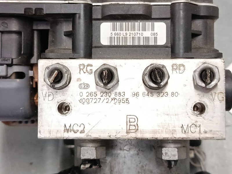 Recambio de abs para peugeot 3008 i monospace (0u_) 2.0 hdi referencia OEM IAM 9664532380 0265230883 0265951326