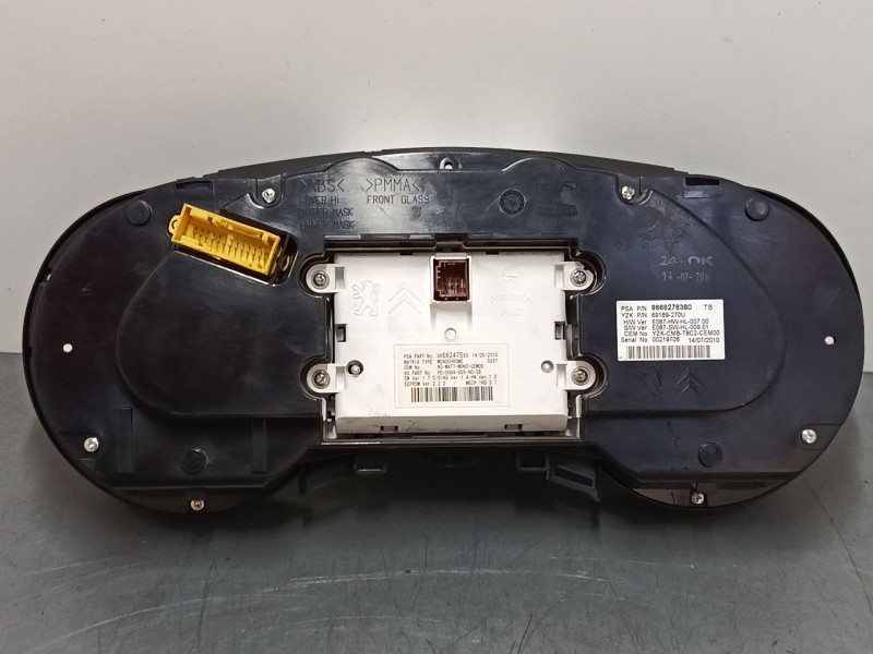 Recambio de cuadro instrumentos para peugeot 3008 i monospace (0u_) 2.0 hdi referencia OEM IAM 9666247580  