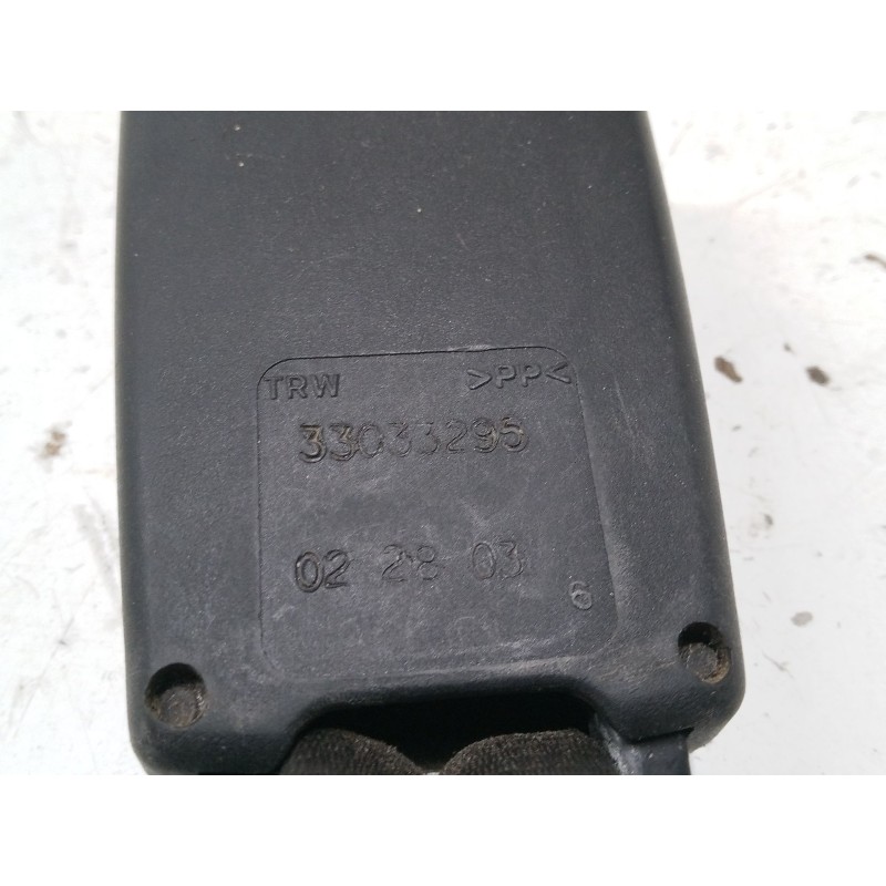 Recambio de anclaje cinturon trasero derecho para peugeot partner furgoneta/monovolumen (5_, g_) 1.9 d 4x4 referencia OEM IAM   