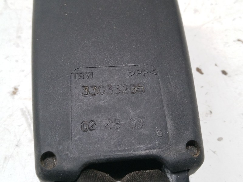 Recambio de anclaje cinturon trasero derecho para peugeot partner furgoneta/monovolumen (5_, g_) 1.9 d 4x4 referencia OEM IAM   