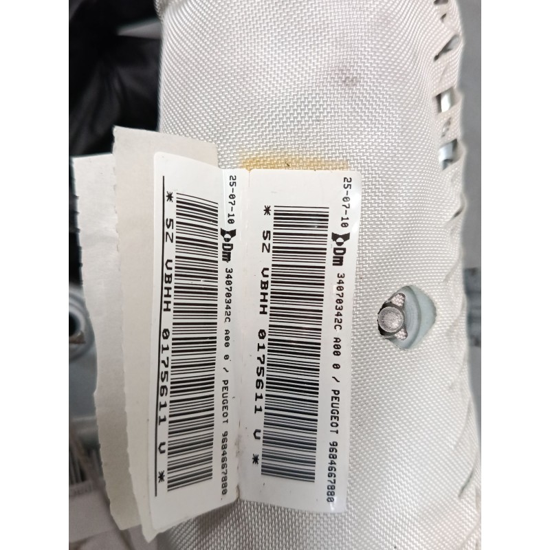 Recambio de airbag lateral delantero izquierdo para peugeot 3008 i monospace (0u_) 2.0 hdi referencia OEM IAM 96663614XT  