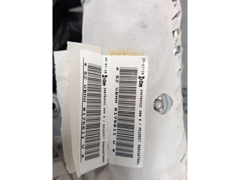 Recambio de airbag lateral delantero izquierdo para peugeot 3008 i monospace (0u_) 2.0 hdi referencia OEM IAM 96663614XT  