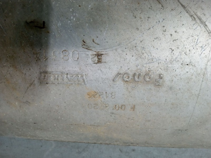 Recambio de tubo escape central para volkswagen golf 1.8 gl 19 rv - 2e referencia OEM IAM   