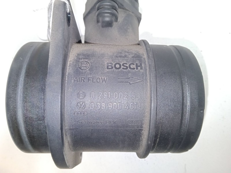 Recambio de caudalimetro para skoda octavia ii (1z3) 1.9 tdi referencia OEM IAM 038906461B  0281002531