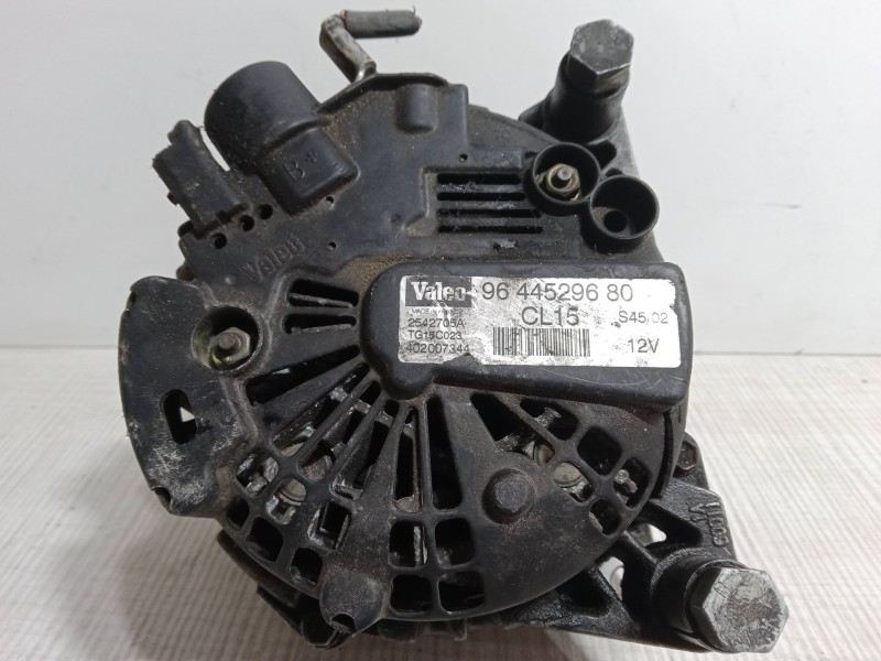 Recambio de alternador para peugeot 206 hatchback (2a/c) 1.4 hdi eco 70 referencia OEM IAM 9644529680.2542705A  